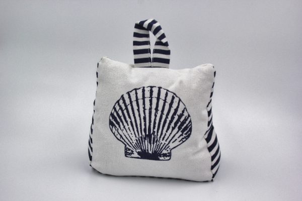 Doorstop Scallop Shell Stripe