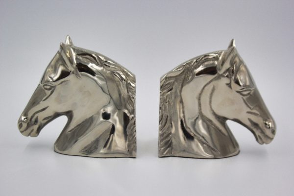 Alum Horse Faced Bookend