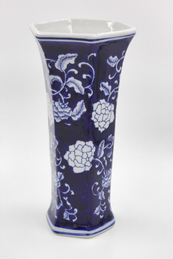 Hamptons Style Porcelain Vase Large