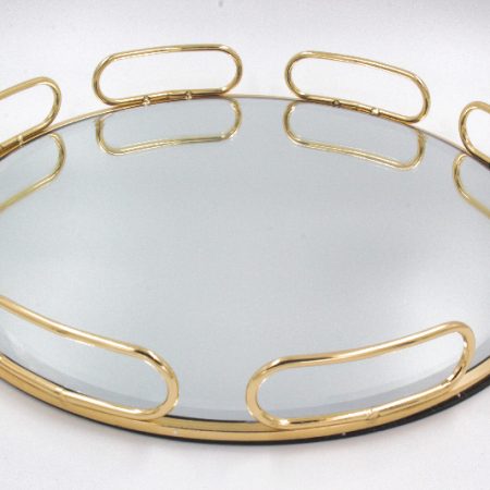 Luxe Decorative Tray with Loops