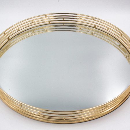 Luxe Decorative Tray Round