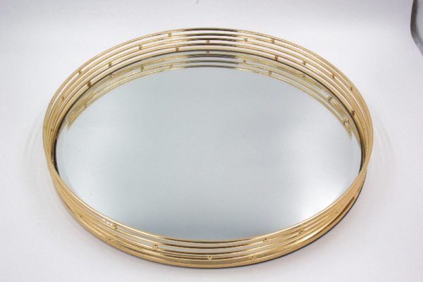 Luxe Decorative Tray Round