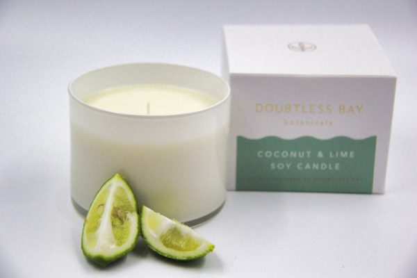 Doubtless Bay Botanicals Coconut and Lime Soy Candle