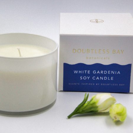 Doubtless Bay Botanicals White Gardenia Soy Candle