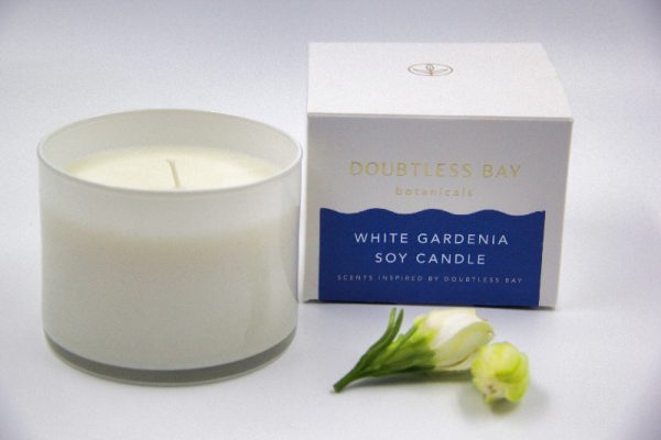 Doubtless Bay Botanicals White Gardenia Soy Candle