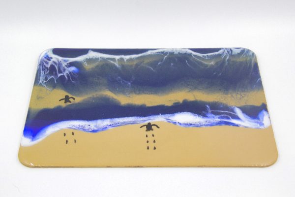 Resin Art Beach Themed / Turtle Place Mats - Image 3