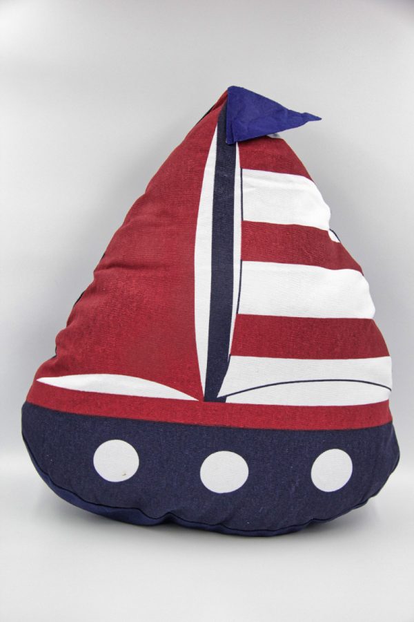 Sailing Boat Cushion - Image 2